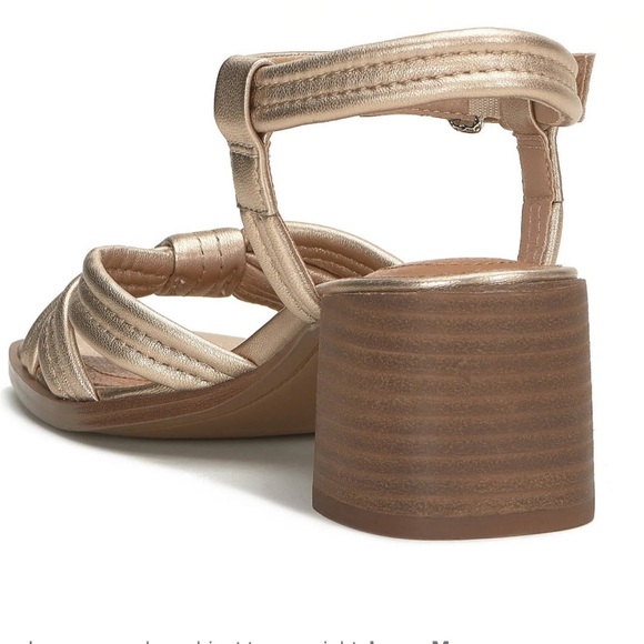 Lucky Brand Jolene Gold Sandals - Picture 4 of 15